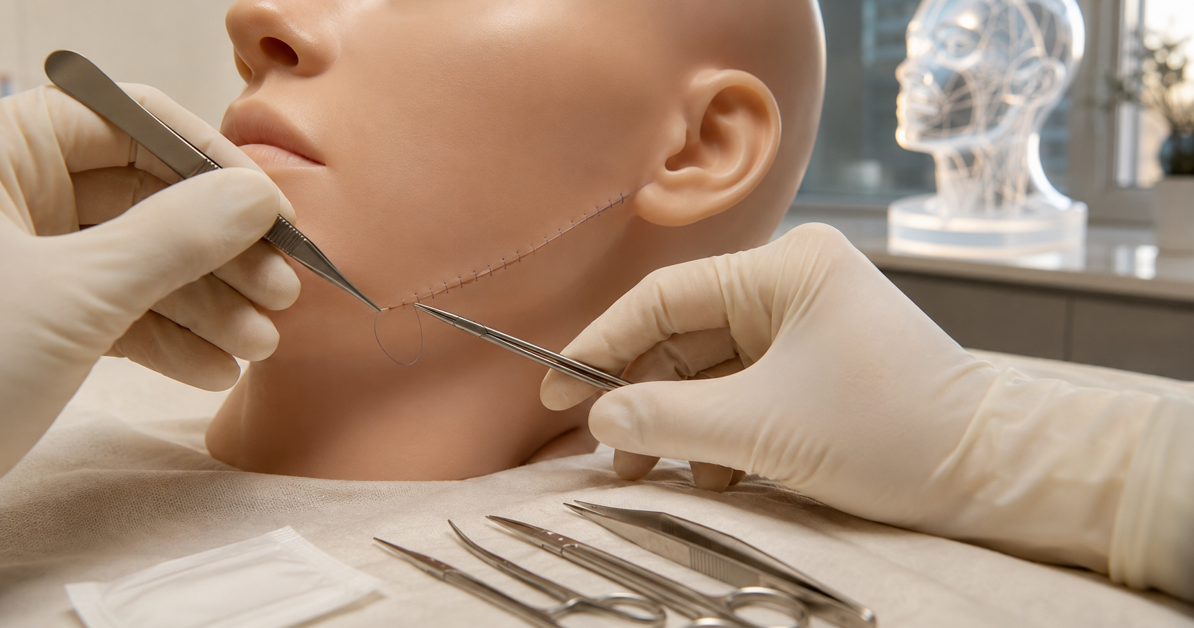 The Crucial Role of Sutures in Facial Reconstruction