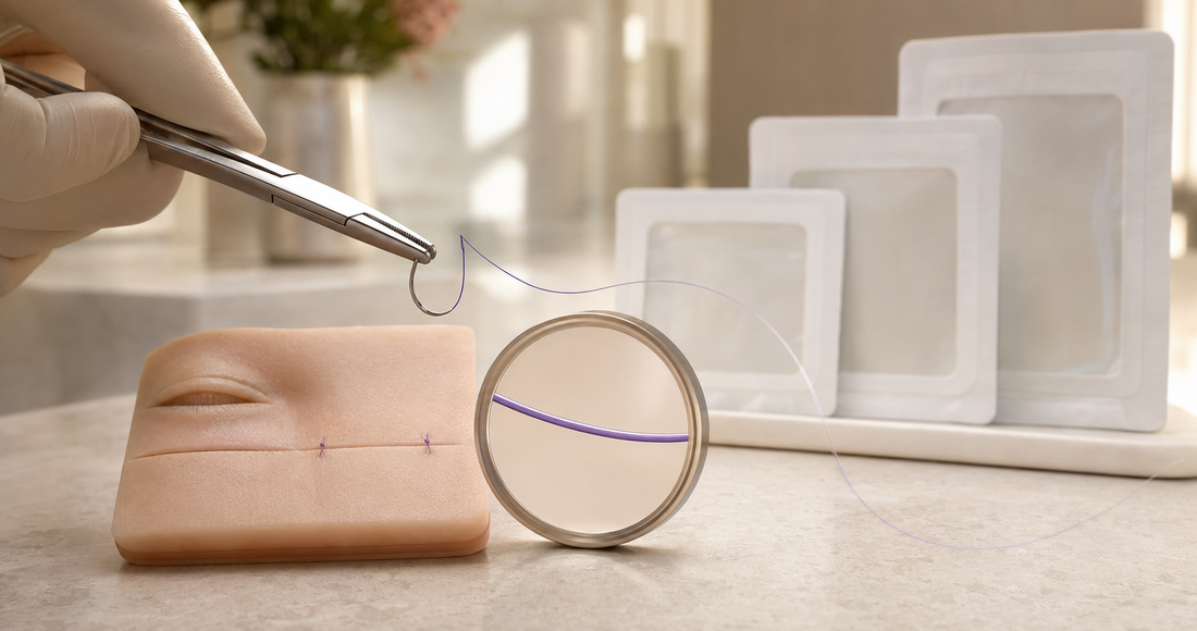 Varied Absorbable Monofilament Sutures for Aesthetic Precision