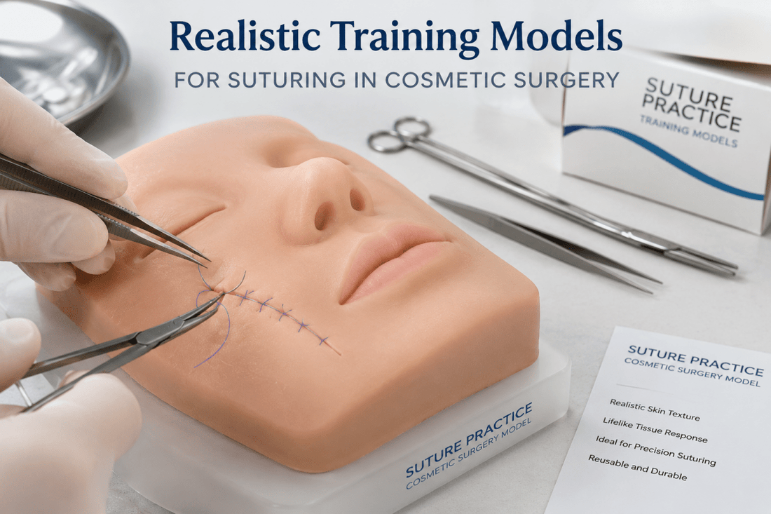 Realistic Training Models for Suturing in Cosmetic Surgery - Precision Dermal