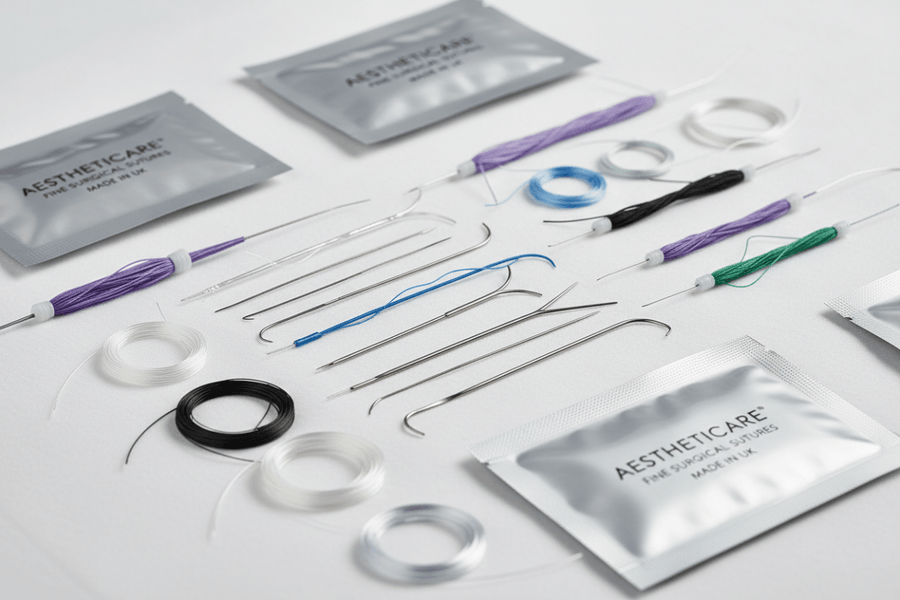 Diverse Absorbable Sutures for Cosmetic Surgery Precision - Precision Dermal