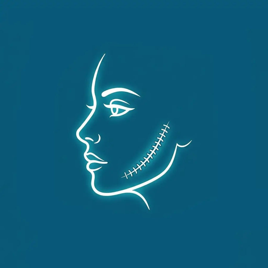 Facial closure sutures