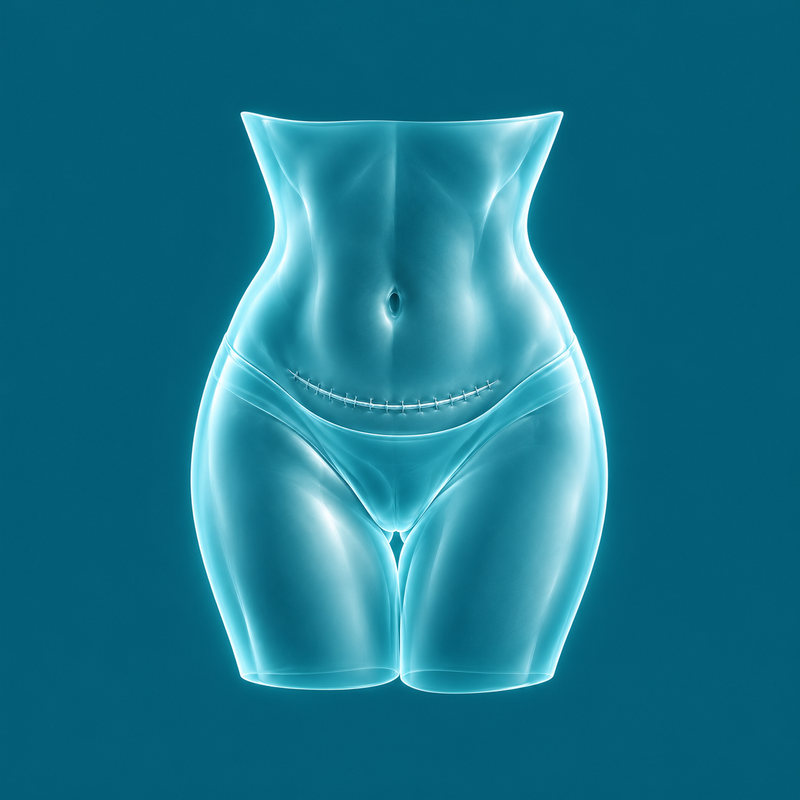 Body Contouring Sutures – clinical illustration