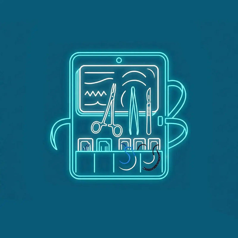 SUTURING PRACTICE KITS SURGICAL SKILLS TRAINING EQUIPMENT & MEDICAL SUTURING TRAINING MODELS
