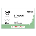 Ethicon ETHILON™ Black Monofilament Non - Absorbable Surgical Suture – USP 5 - 0 – 18 in (45 cm) – Black – PS - 2 Prime Reverse Cutting Needle 19 mm – 3/8 Circle – 1666H (Box of 36) Size: 5 - 0 Colour: Black Style: cutting - Suture1666H