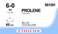 Ethicon PROLENE Polypropylene Blue Non - Absorbable Surgical Suture USP 6 - 0 60 cm (24 in) Double - Armed BV Taper Point Needles 8610H (Box of 36) - 8610H