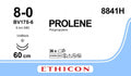 Ethicon PROLENE Polypropylene Blue Non - Absorbable Surgical Suture USP 8 - 0 (Metric 0.4) 60 cm BV175 - 6 Taper Point Needle 8841H (Box of 36) - 8841H