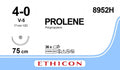 Ethicon PROLENE Polypropylene Blue Non - Absorbable Surgical Suture USP 4 - 0 (Metric 1.5) 75 cm V - 5 Tapercut Needle 8952H (Box of 36) - 8952H