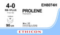 Ethicon PROLENE Polypropylene Blue Non - Absorbable Monofilament Surgical Suture USP 4 - 0 90 cm JRB - 1 Taperpoint Flat Needle EH8074H (Box of 36) - EH8074H