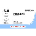 Ethicon PROLENE Polypropylene Non - Absorbable Monofilament Surgical Suture USP 5 75 cm BV - 1 Taperpoint Needles 9.3 mm 3/8 Circle with EVERPOINT Technology EP8726H (Box of 36) - EP8726H