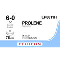 Ethicon PROLENE Polypropylene Non - Absorbable Monofilament Surgical Suture USP 23 75 cm BV - 1 Taperpoint Needles 9.3 mm 3/8 Circle with EVERPOINT Technology EP8811H (Box of 36) - EP8811H
