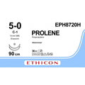 Ethicon PROLENE Polypropylene Non - Absorbable Monofilament Surgical Suture USP 3 - 0 75 cm BV - 1 Taperpoint Needles 9.3 mm 3/8 Circle with EVERPOINT Technology EPH8720H (Box of 36) - EPH8720H