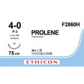 Ethicon PROLENE Polypropylene Undyed Non - Absorbable Surgical Suture USP 4 - 0 75 cm P - 3 PRIME MULTIPASS Reverse Cutting Needle (13 mm) F2860H (Box of 36) - F2860H