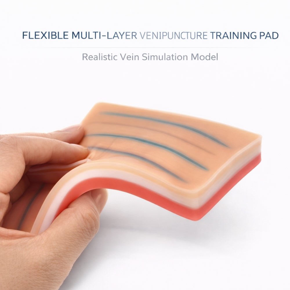 Venipuncture IV Injection Training Pad Phlebotomy & IV Cannulation Practice Model - Surgical TrainingIVP-003