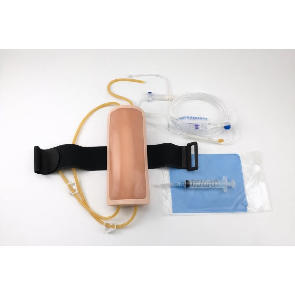 Wearable Forearm IV Injection Practice Kit Venipuncture & Phlebotomy Training Sleeve - Surgical TrainingIVW-001
