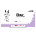 Ethicon COATED VICRYL Polyglactin 910 Braided Absorbable Surgical Suture – J495H