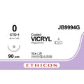 Ethicon COATED VICRYL Polyglactin 910 Braided Absorbable Surgical Suture – JB9994G
