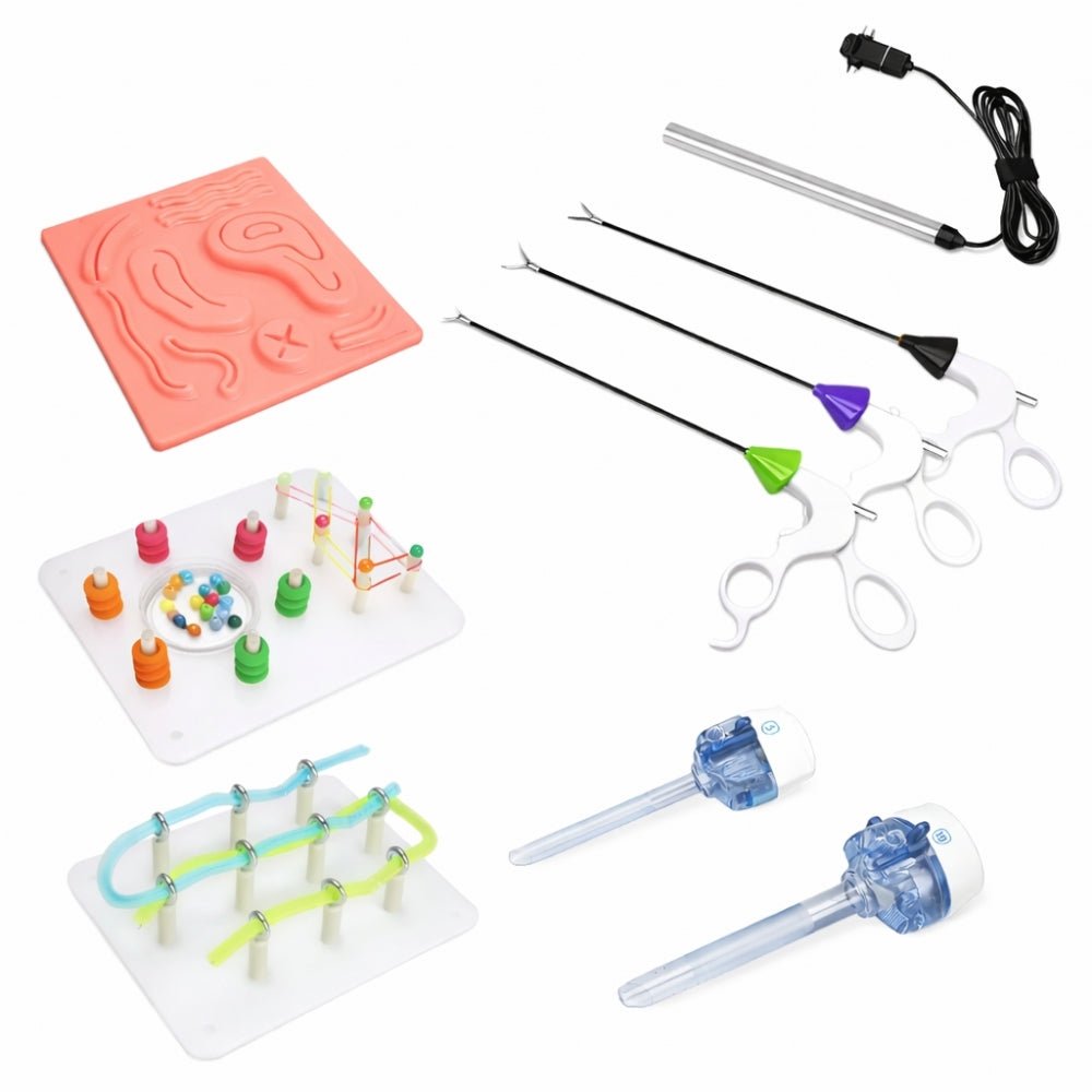 Professional Laparoscopic Trainer Box – Minimally Invasive Surgical Skills Training Simulator - Surgical TrainingLBT-006