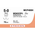 Ethicon MONOCRYL PLUS Poliglecaprone 25 Absorbable Monofilament Surgical Suture MCP495H