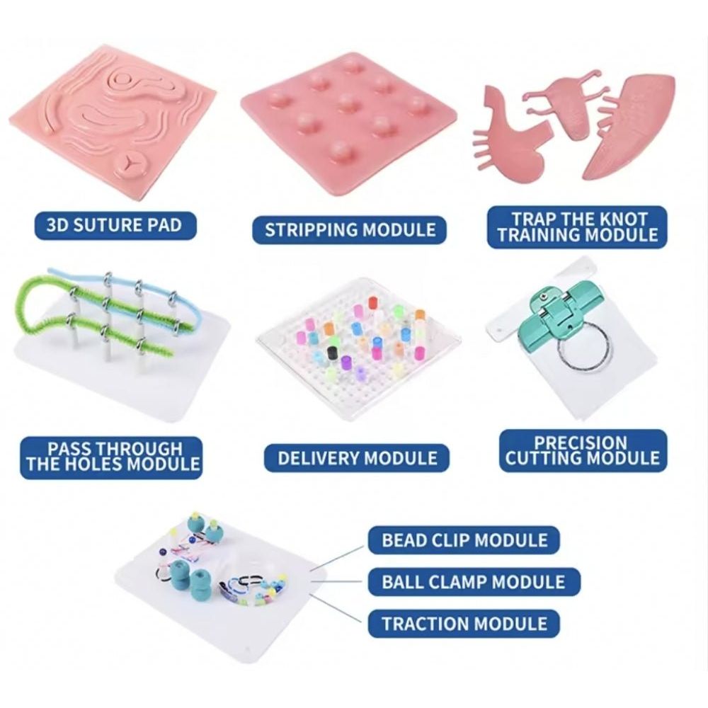 Advanced Laparoscopic Trainer Box – Abdominal Minimally Invasive Surgery Training Simulator - Surgical TrainingMS-LAP-BOX01