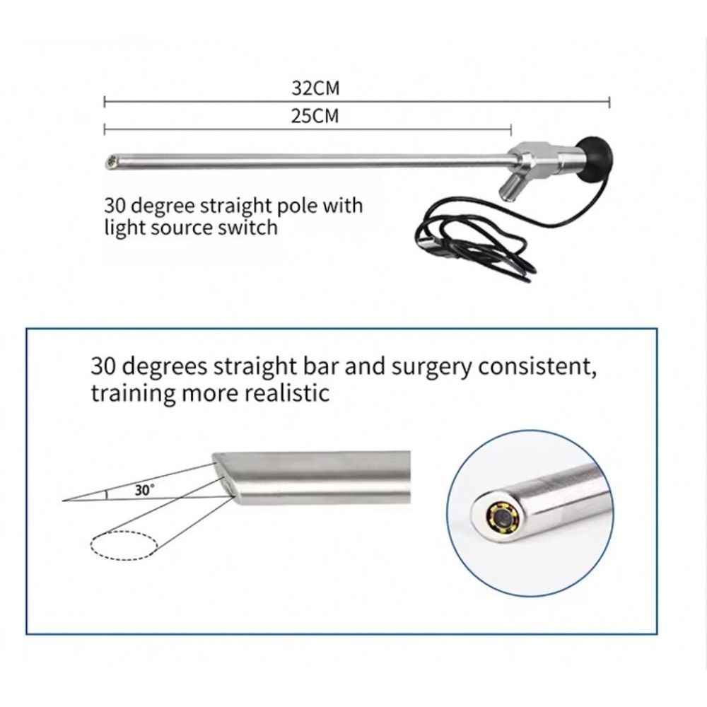 Advanced Laparoscopic Trainer Box – Abdominal Minimally Invasive Surgery Training Simulator - Surgical TrainingMS-LAP-BOX01