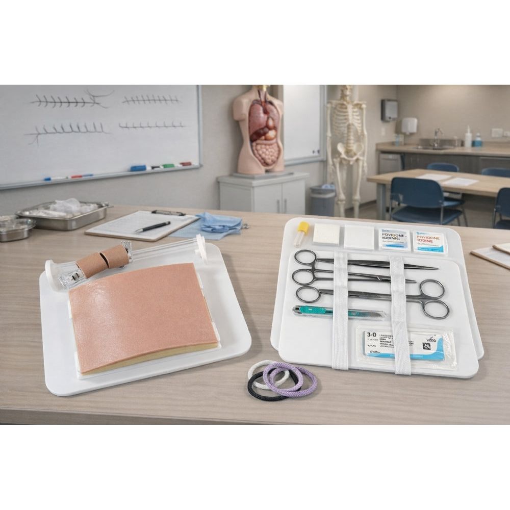 Suture & Knot Tying Practice Kit Surgical Suturing Training Kit - Surgical TrainingMS-STK