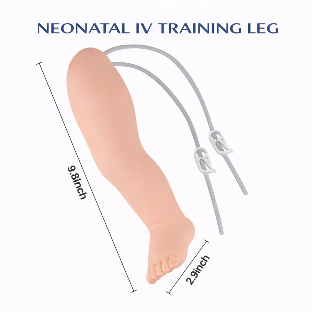 Infant IV Leg Venipuncture Training Model Neonatal Phlebotomy & IV Injection Practice - Surgical TrainingNIL-0011