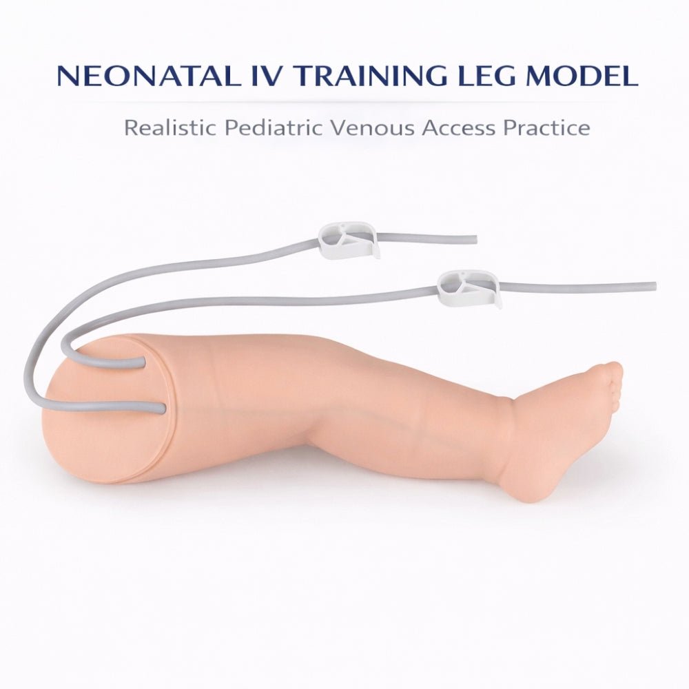 Infant IV Leg Venipuncture Training Model Neonatal Phlebotomy & IV Injection Practice - Surgical TrainingNIL-0011