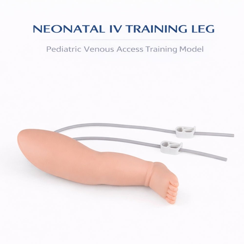 Infant IV Leg Venipuncture Training Model Neonatal Phlebotomy & IV Injection Practice - Surgical TrainingNIL-0011