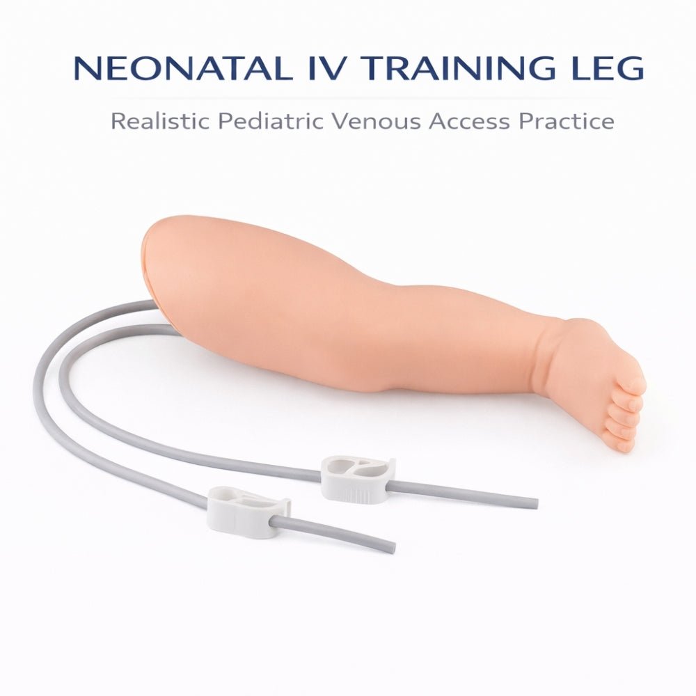 Infant IV Leg Venipuncture Training Model Neonatal Phlebotomy & IV Injection Practice - Surgical TrainingNIL-0011