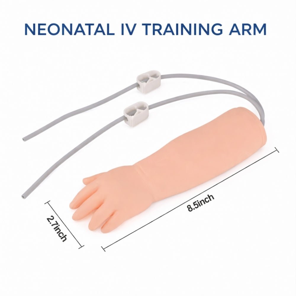 Newborn IV Injection Training Arm Infant Venipuncture & Phlebotomy Practice Model - Surgical TrainingNIV-001
