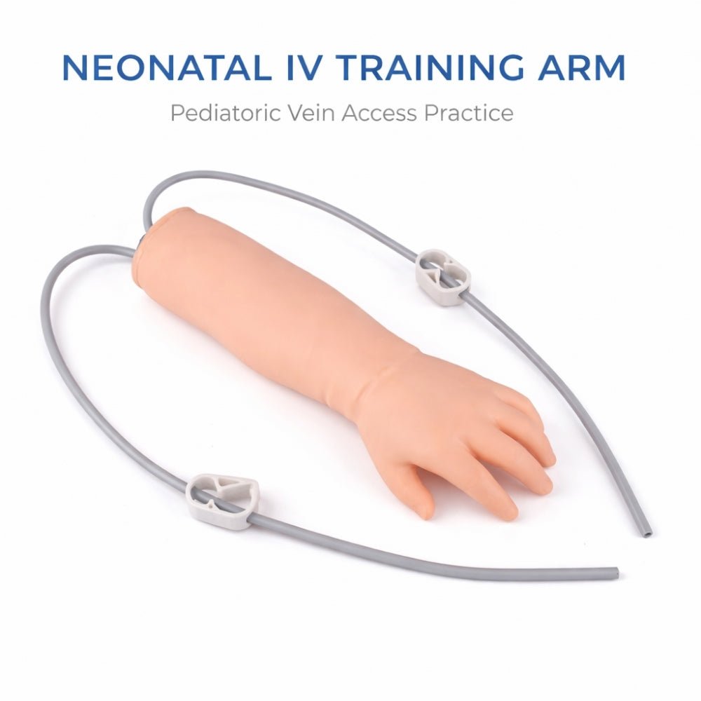 Newborn IV Injection Training Arm Infant Venipuncture & Phlebotomy Practice Model - Surgical TrainingNIV-001