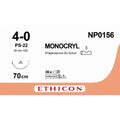 Ethicon MONOCRYL Poliglecaprone 25 Absorbable Monofilament Surgical Suture NP0156