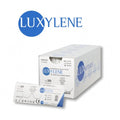 LUXSUTURES LUXYLENE POLYPROPYLENE NON - ABSORBABLE MONOFILAMENT SURGICAL SUTURE USP 9/0 30 CM DSP 064 SIDE CUTTING SPATULA NEEDLE (BOX OF 12) - PP90DSP064-D