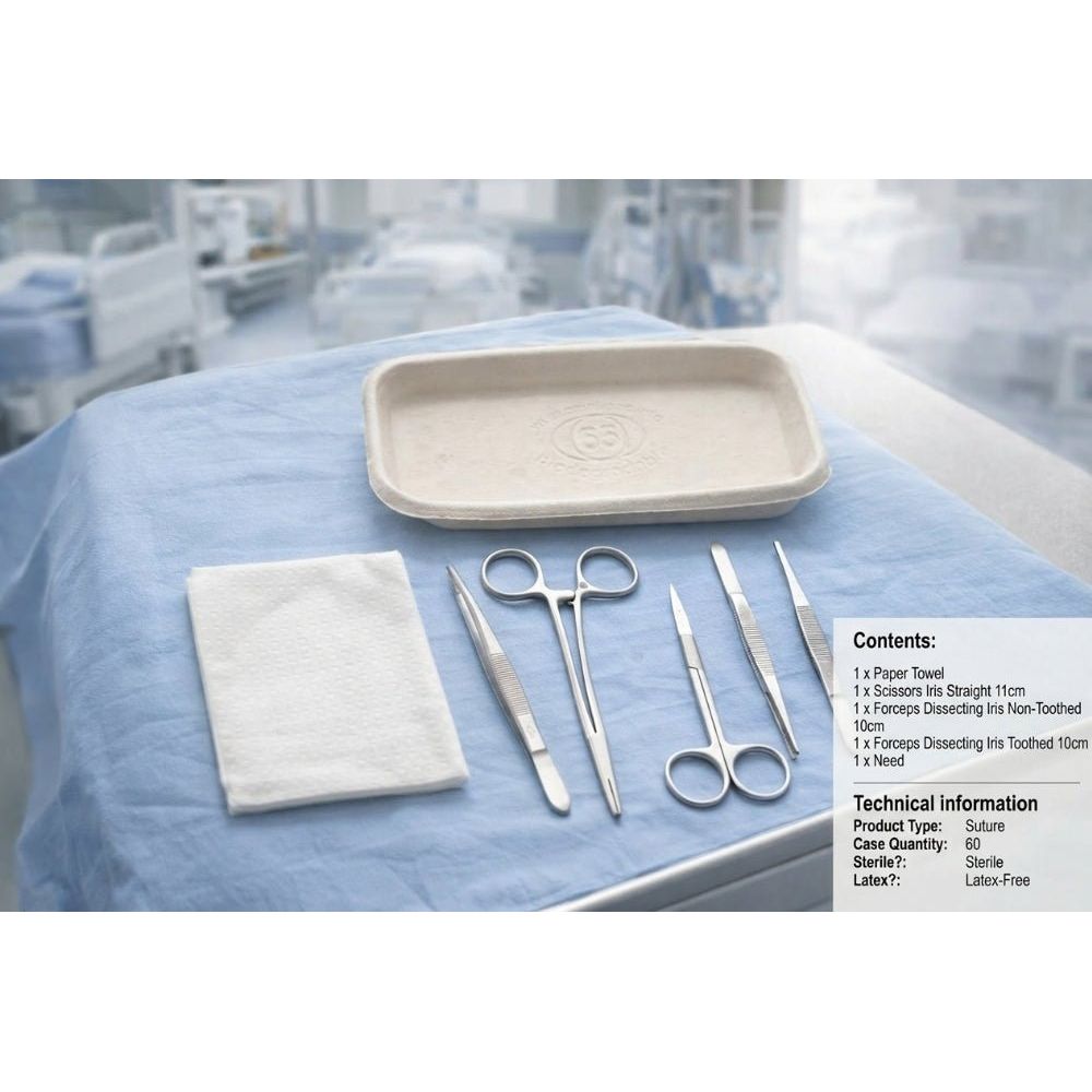 Sterile Minor Surgery Suture Pack - Bronze Fine Suturing Kit (Latex - Free) - Surgical TrainingRSET5007