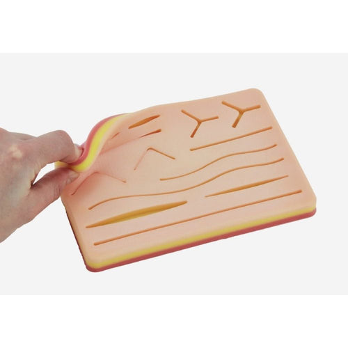 3 - Layer Silicone Suture Training Pad for Suturing Practice - Surgical TrainingSTP