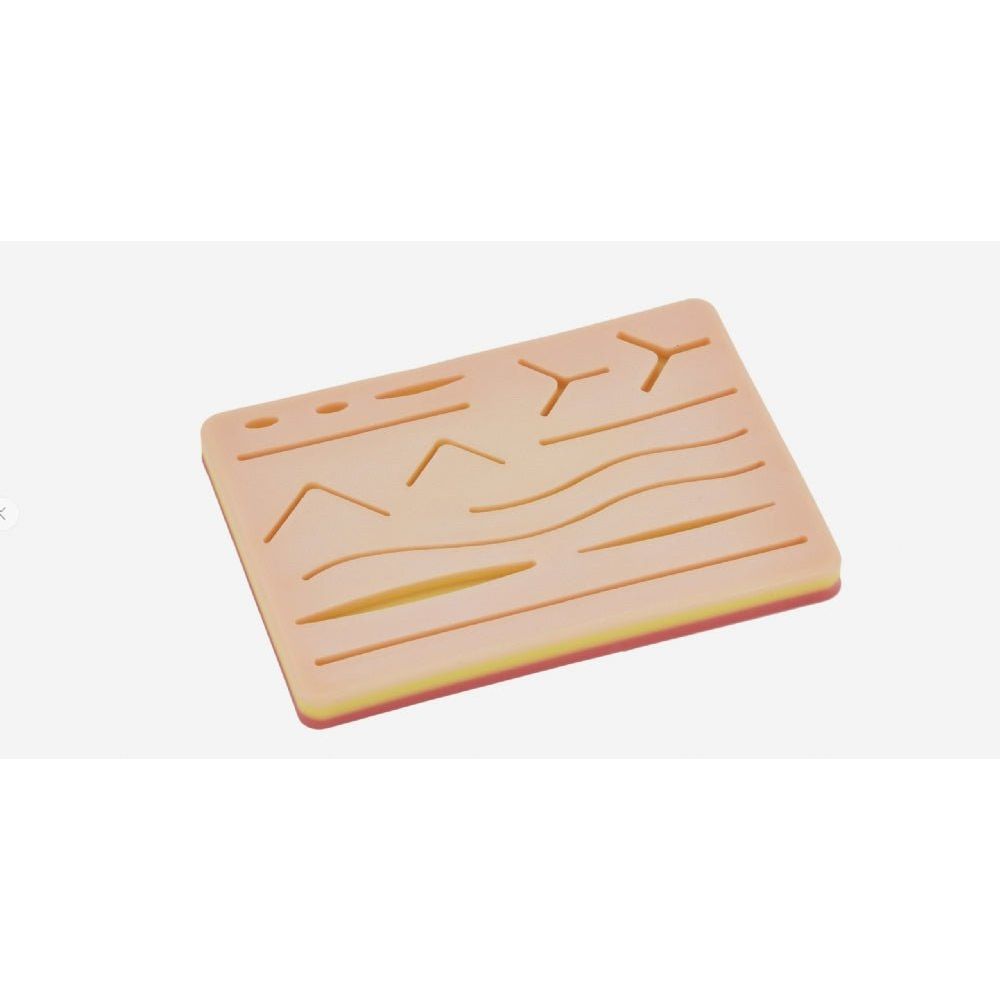 3 - Layer Silicone Suture Training Pad for Suturing Practice - Surgical TrainingSTP