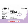 Ethicon VICRYL Polyglactin 910 Braided Absorbable Surgical Suture V837G