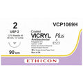 Ethicon VICRYL PLUS Polyglactin 910 Braided Absorbable Antibacterial Surgical Suture – VCP1069H