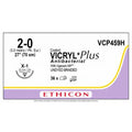 Ethicon VICRYL PLUS Polyglactin 910 Braided Absorbable Antibacterial Surgical Suture VCP459H