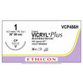 Ethicon VICRYL PLUS Polyglactin 910 Braided Absorbable Antibacterial Surgical Suture VCP486H