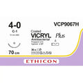 Ethicon VICRYL PLUS Polyglactin 910 Braided Absorbable Antibacterial Surgical Suture VCP9067H
