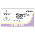 Ethicon VICRYL PLUS Polyglactin 910 Braided Absorbable Antibacterial Surgical Suture VCP947H