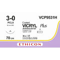Ethicon VICRYL PLUS Polyglactin 910 Braided Absorbable Antibacterial Surgical Suture VCP9531H
