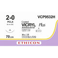 Ethicon VICRYL PLUS Polyglactin 910 Braided Absorbable Antibacterial Surgical Suture  VCP9532H