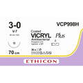 Ethicon VICRYL PLUS Polyglactin 910 Braided Absorbable Antibacterial Surgical Suture –VCP998H
