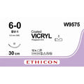 Ethicon VICRYL Coated Polyglactin 910 Braided Absorbable Surgical Suture W9575