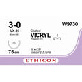 Ethicon VICRYL Polyglactin 910 Braided Absorbable Surgical Suture W9730