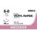 Ethicon VICRYL RAPIDE Braided Polyglactin 910 Absorbable Surgical Suture W9913