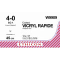 Ethicon VICRYL RAPIDE Braided Polyglactin 910 Absorbable Surgical Suture W9909