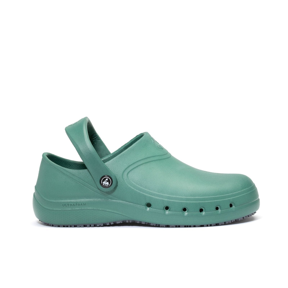Anvil Freewalk™ Clog - Green Occupational Clog OB - Occupational ClogsANV-FREEWALK-CLOG-GREEN-UK3